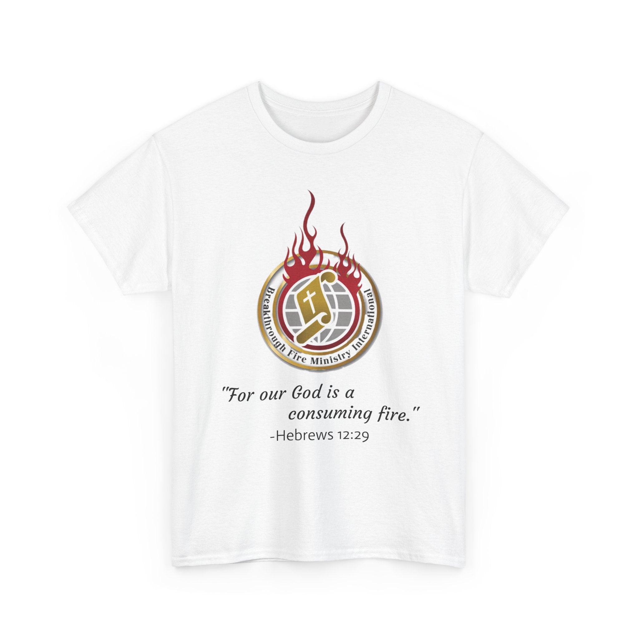 Breakthrough Fire Ministry T‑Shirt — "2026 The Year of GOD'S GLORY" Christian Tee v2