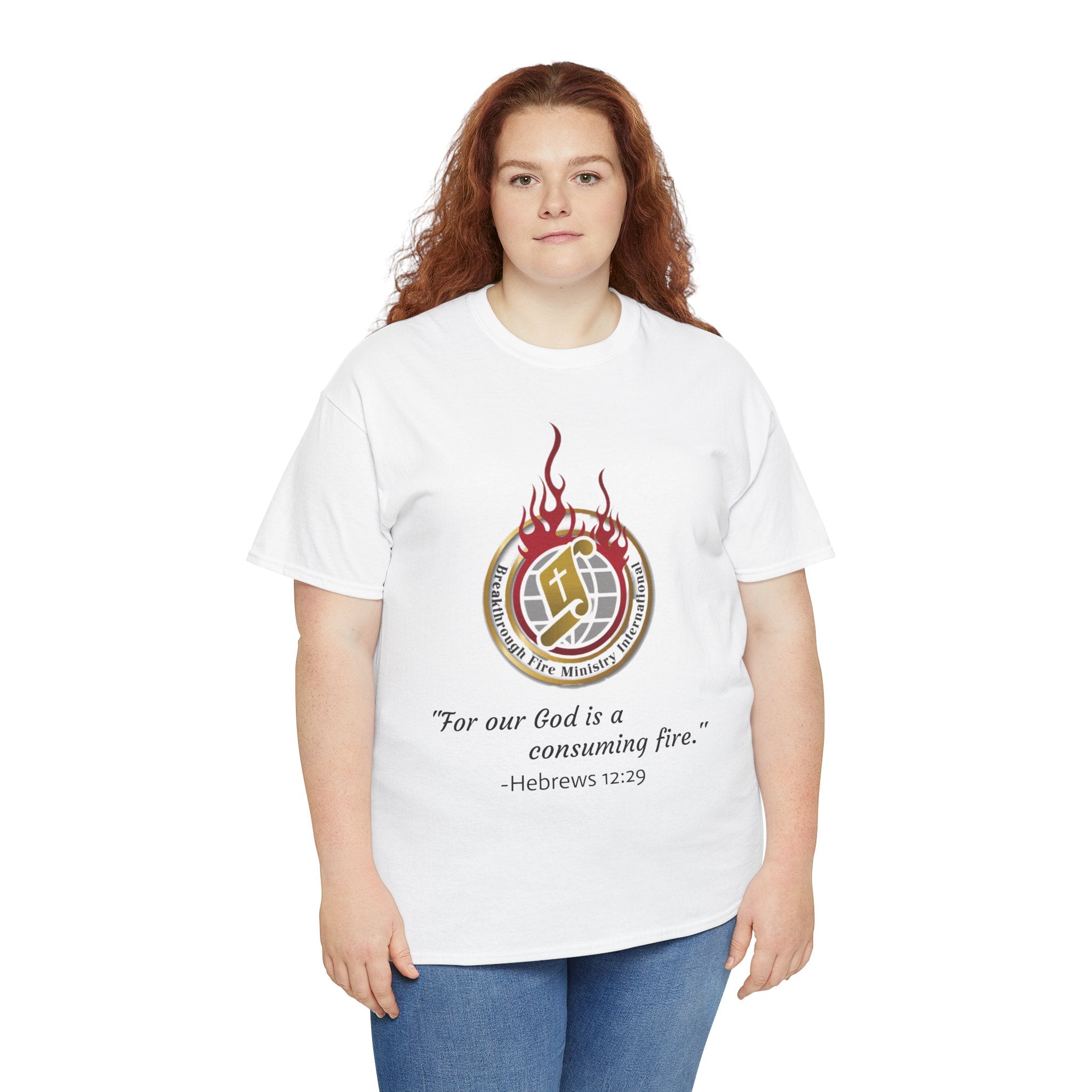 Breakthrough Fire Ministry T‑Shirt — "2026 The Year of GOD'S GLORY" Christian Tee v2