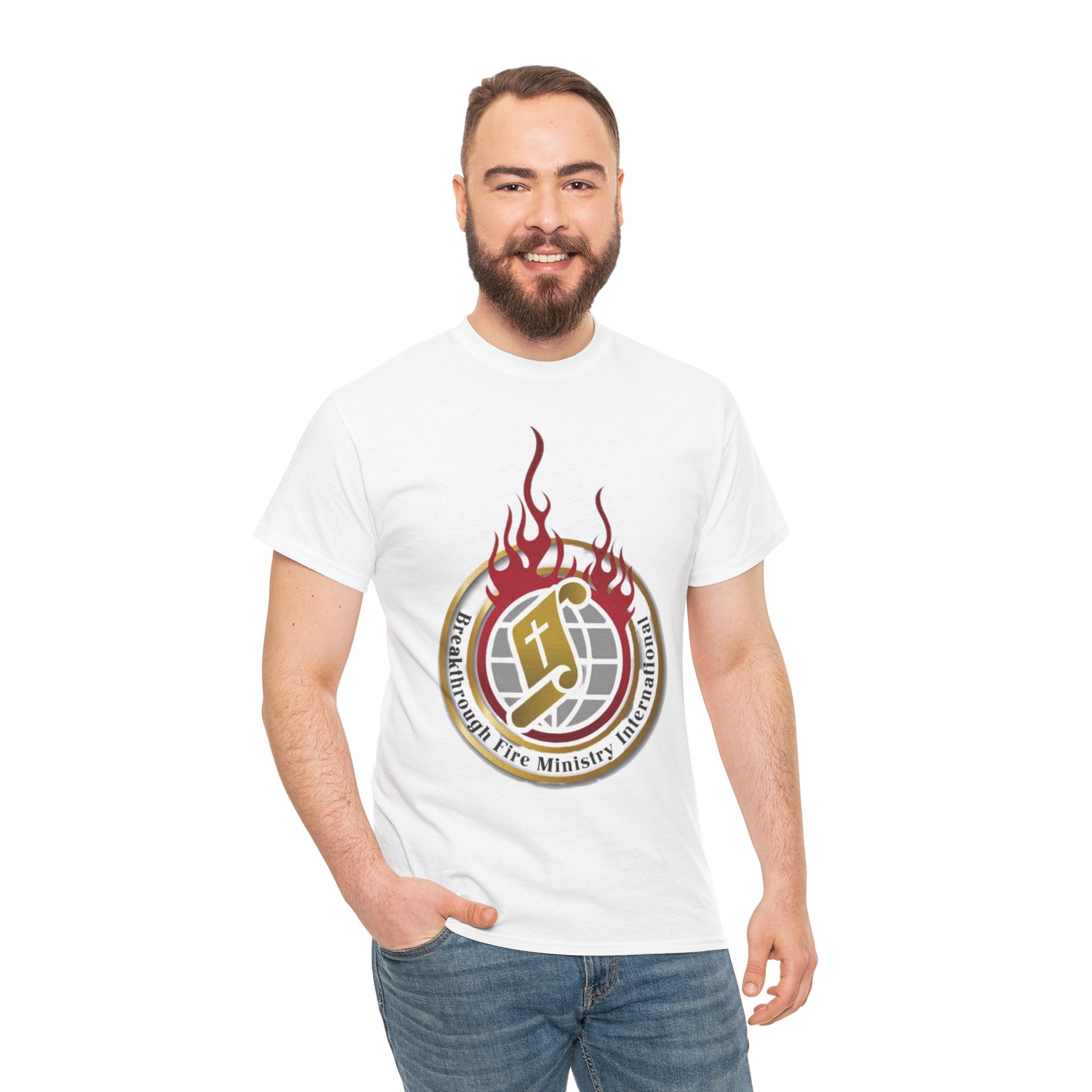 Breakthrough Fire Ministry T‑Shirt — "2026 The Year of GOD'S GLORY" Christian Tee v1