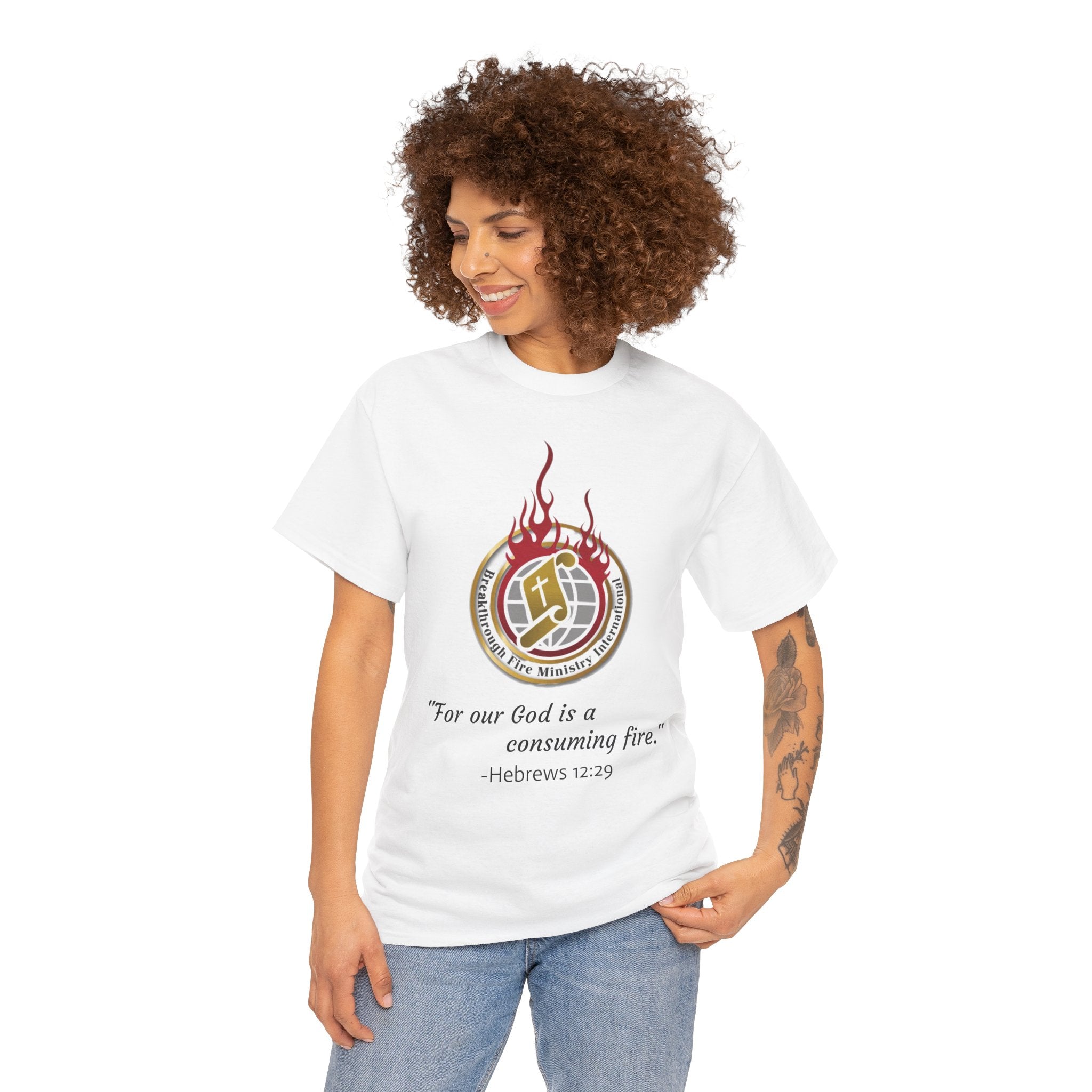 Breakthrough Fire Ministry T‑Shirt — "2026 The Year of GOD'S GLORY" Christian Tee v2